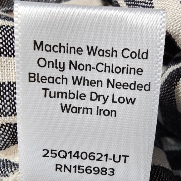 Evereve Womens L Sophia Linen Blend Wide Leg High Rise Pants with Pockets - Picture 6 of 12